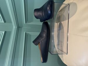 FitFlop Chrissie ll Slipper - Navy leather size 10